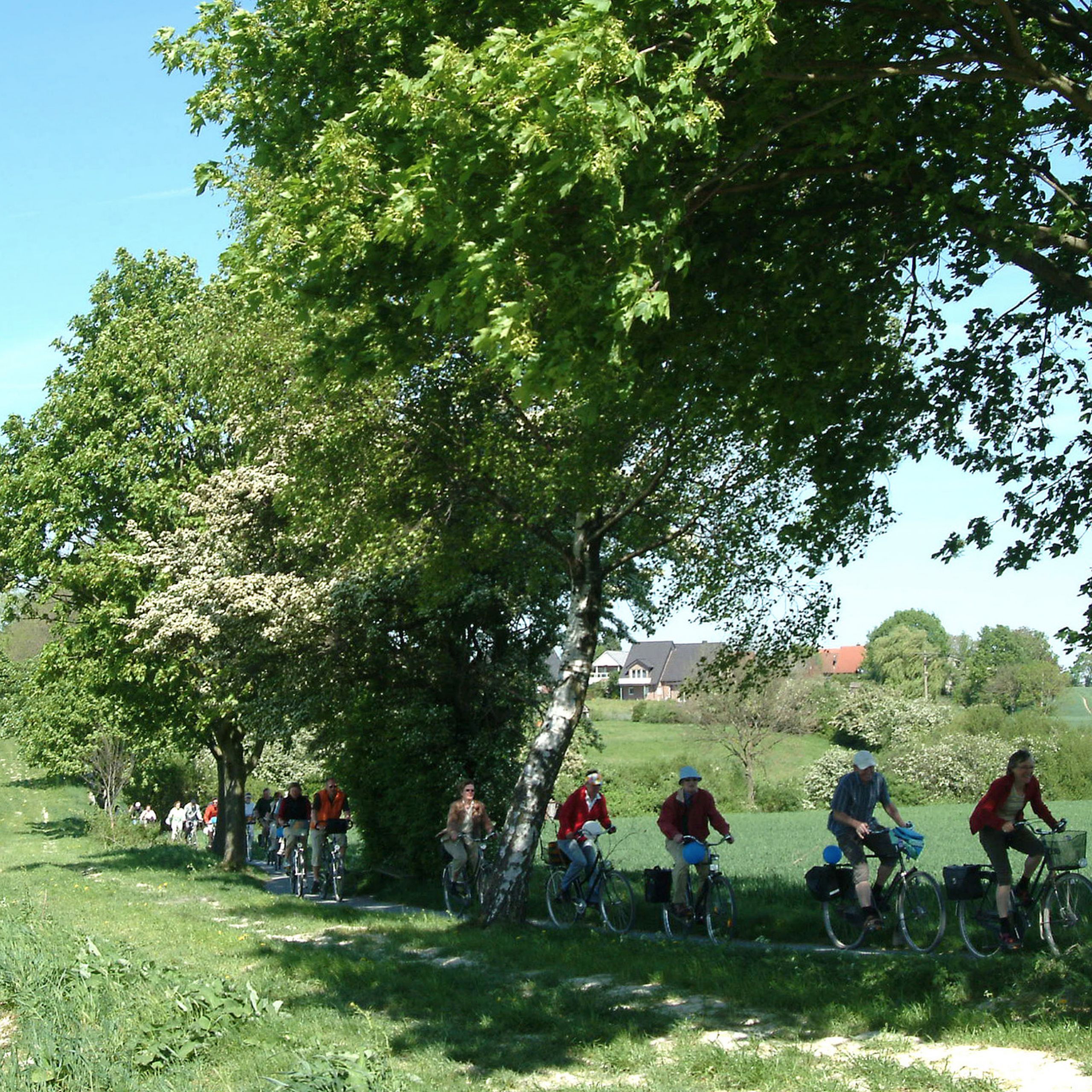 Historische Radrouten rund um Altenberge