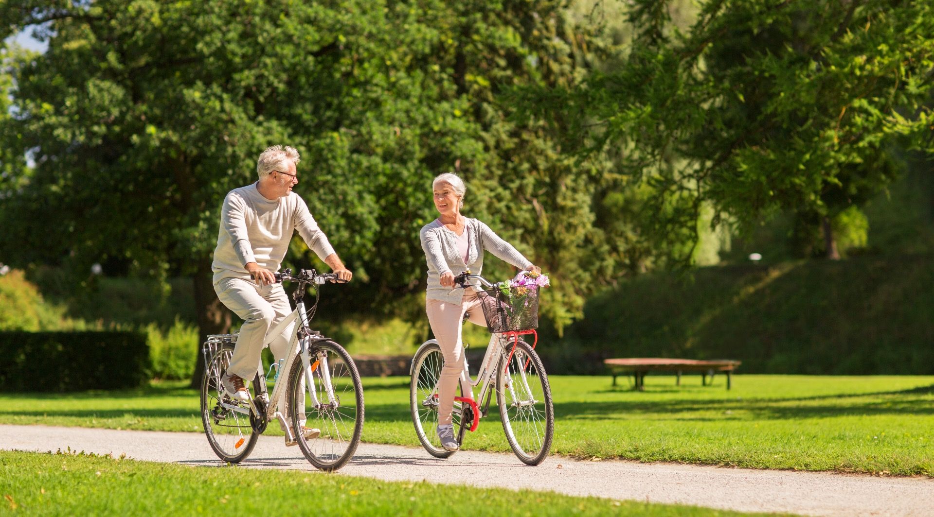 Radfahrer Senioren